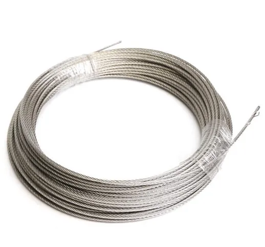 Acciaio inox 304 fili linea di cavi vestiti filo cavo 3 millimetri di diametro lunghezza d...