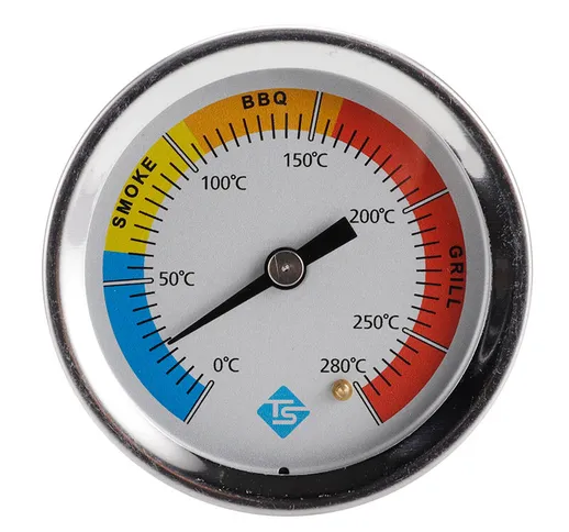 TS-BX64 Acciaio inossidabile Termometro Quadrante bimetallico Termometro 0 ~ 280 per forno...