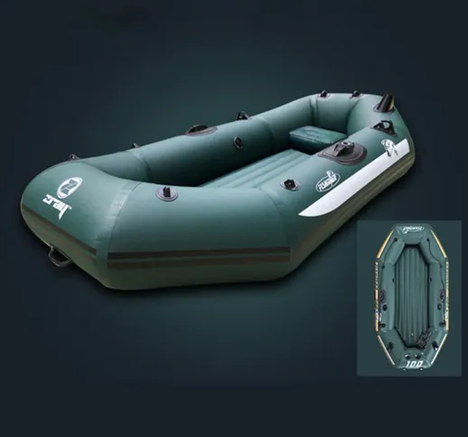 192x108x38cm Gommone per persone singole più spesso Heavy Duty Adulti Kayak gonfiabili Zat...