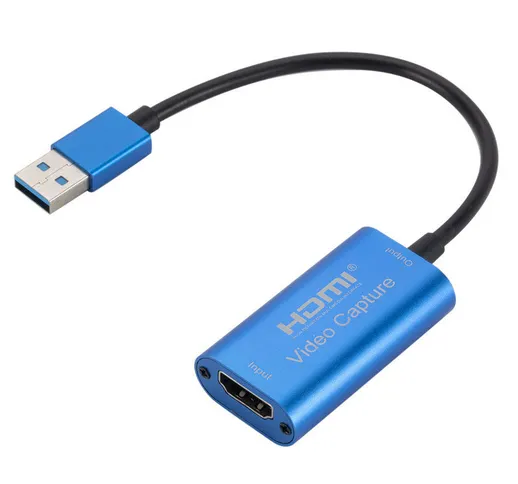 Scheda di acquisizione video ad alta definizione da HDMI a USB 3.0 Supporto registrazione...