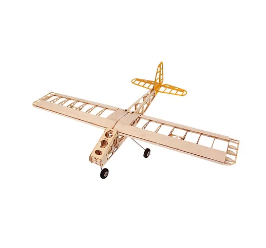 JWRC Skyhawk 1025mm di apertura alare in legno di balsa RC kit per principianti dellaeropl...