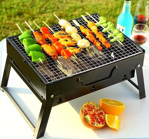 Griglia per barbecue pieghevole IPRee® Griglia a carbone portatile Fornello da cucina in a...