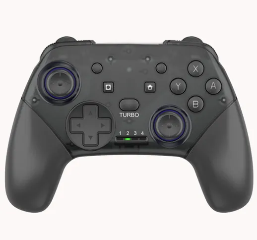 Bluetooth Wireless Gamepad TURBO Controller di gioco a vibrazione per Nintendo Switch PS3...