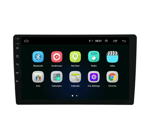 Universale 9 Pollici 2 Din per Android 8.1 Auto Radio 2G + 16G Lettore multimediale MP5 GP...