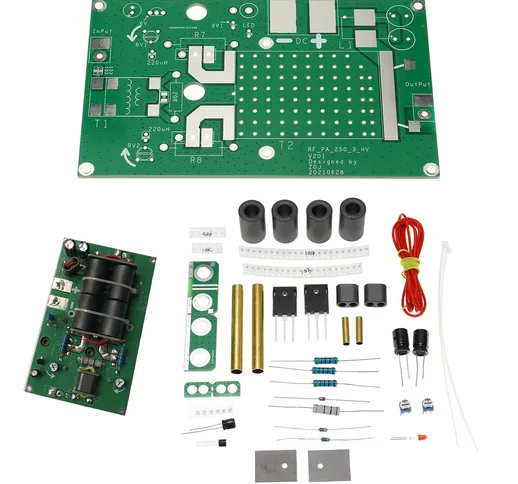 180 W HF lineare ad alta frequenza amplificatore di potenza RF parti Amateur Radio Kit fai...