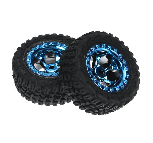 2PCS Wltoys 284161 1/28 RC Parti di Automobili Pneumatici Ruote Incollati 2133 Modelli di...