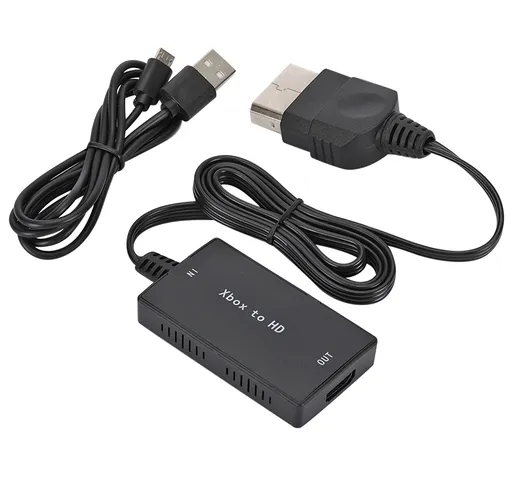 Convertitore compatibile da Xbox a HDMI 1080P Adattatore con cavo USB Audio Connettore ZHQ...
