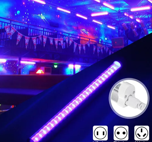 24LED UV Strip Tube Light Ultraviolet Bar Club Halloween Christmas Party Blacklight Portab...