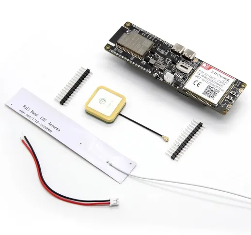 LILYGO® TTGO T-SIM7600E-L1C 4G LTE CAT4 Modulo dongle USB ESP32 Chip WiFi Bluetooth 18650...