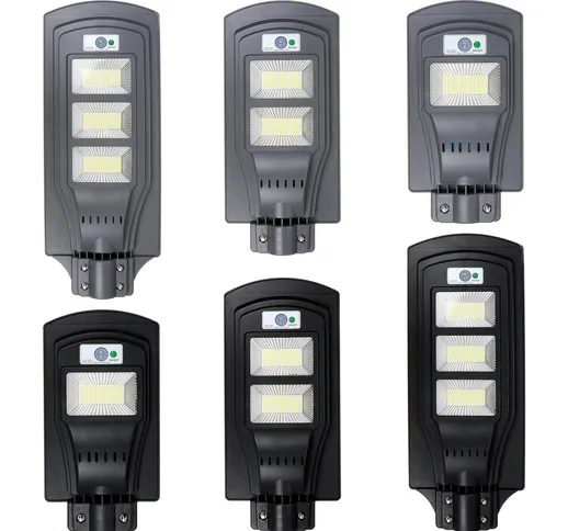 320/640 / 950W 150/300/450 LED LED solare Lampione PIR Sensore di movimento a parete per e...