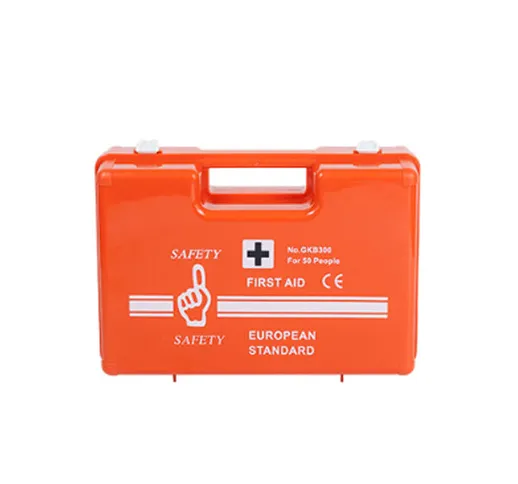 ABS 34x25x13cm 50 persone Cassette di pronto soccorso Stoccaggio Scatola Cassetta kit di p...