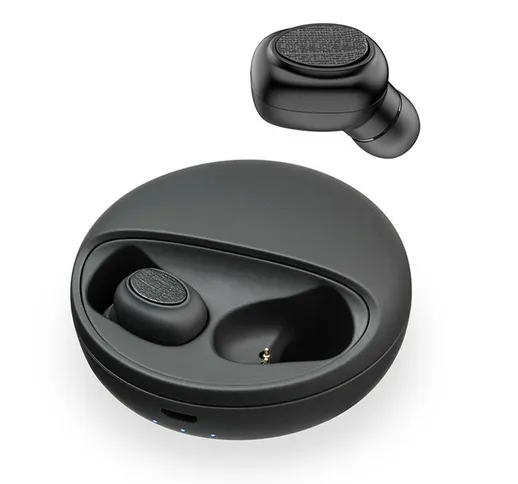 YH-03 Digital Display cuffia TWS Mini portatile Wireless Bluetooth 5.0 In-Ear Auricolare c...