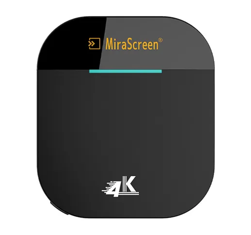 Mirascreen G5 Plus 2.4G 5G Wireless 4K HD H.265 Display Dongle TV bastone per Air Play DLN...