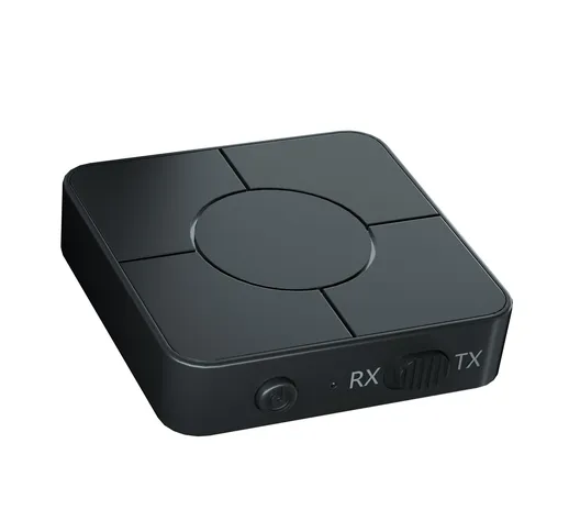 KN326 Bluetooth 5.0 Audio ricevitore Trasmettitore AUX RCA USB Adattatore stereo jack da 3...
