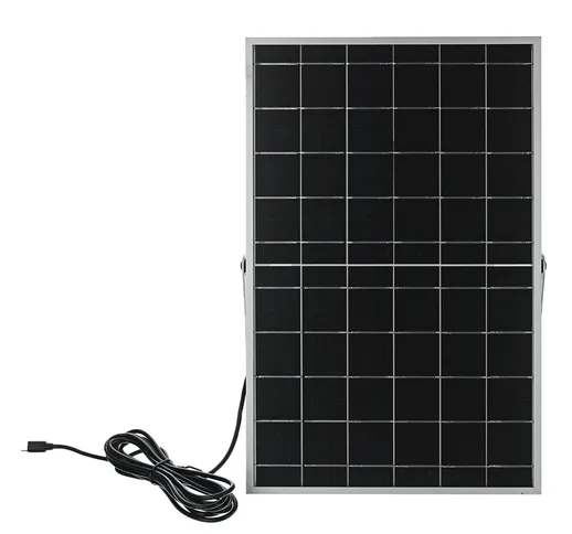 Portatile da 50 W solare Kit caricatore USB doppio CC da pannello solare Caricabatterie mi...
