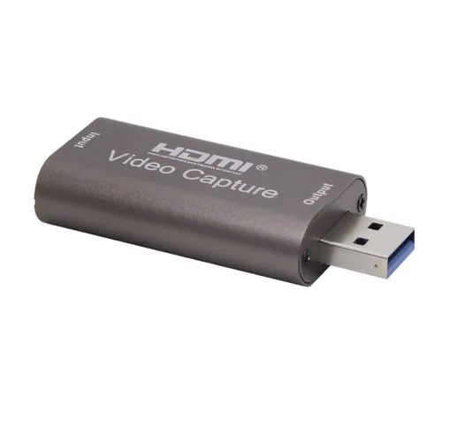 Mini 1080P 60Hz USB 2.0 Scheda di acquisizione video HDMI per trasmissione in streaming li...