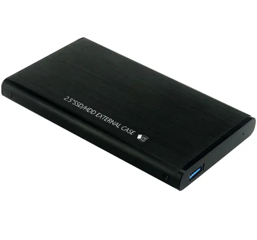 Shuole U25K3.0 2.5 pollici USB 3.0 SATA HDD SSD Contenitore per disco rigido esterno 6 TB...