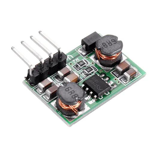 5 pz DC DC 0.9-6V a 3.3V Auto Buck Boost Step UP Step Down Modulo convertitore scheda alim...