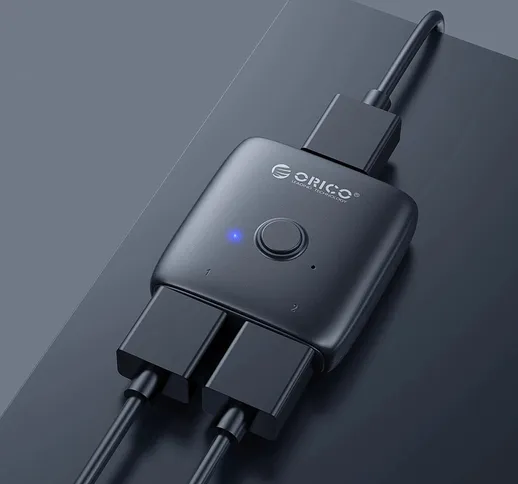 ORICO HS2-A1 HDMI 2.0 Switcher bidirezionale con due in One Out adattatore Convertitore au...