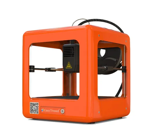 Easythreed® Orange NANO Mini stampante 3D completamente assemblata Dimensioni di stampa 90...