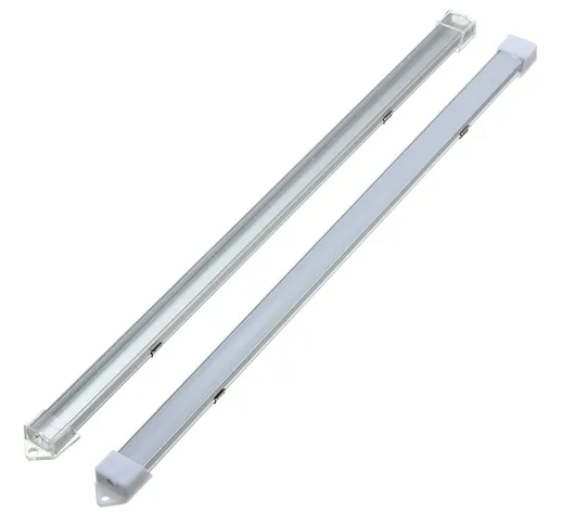 Titolare del canale in alluminio 30 CM XH-008 U-Style per la striscia LED Light Bar sotto...