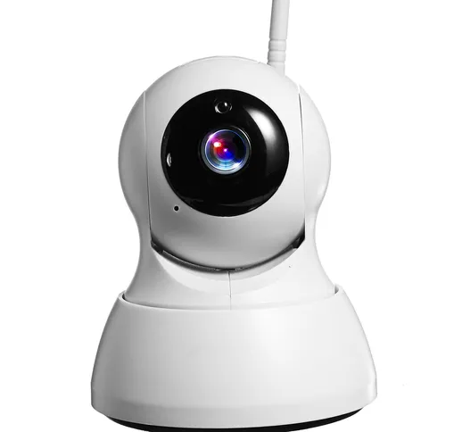 1080P HD Wireless Wifi IP fotografica IR Sicurezza Webcam Baby Monitor fotografica Pan Til...