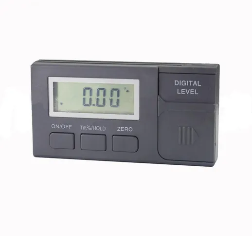 Mini Digital Leveler 4 x 90 ° Range Magnetic Angle Meter Inclinometro Misuratore di livell...