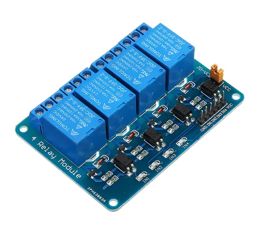 Modulo relè a 3 canali 24V 4 canali PIC ARM DSP AVR MSP430