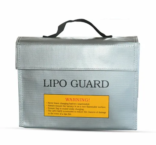 240*180*64mm multifunzionale ignifugo a prova di esplosione Borsa Batteria sicurezza Borsa...