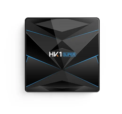 HK1 Super RK3318 4 GB RAM 64GB ROM 5G WIFI bluetooth 4.0 Android 9.0 4K TV Scatola