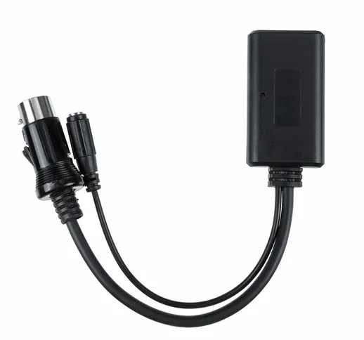 Vivavoce USB per adattatore audio cavo Aux 5.0 bluetooth per auto 8 pin con Microfono MIC...