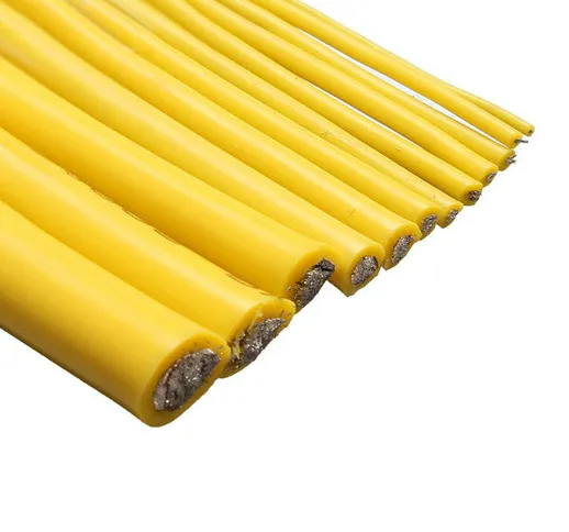 Giallo 2m 8/10/12/14/16/18/20/22/24/26 AWG Filo SR di Silicone