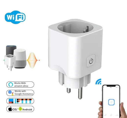 EWeLink WiFi Smart EU Plug Smart Power presa di corrente Controllo wireless compatibile co...