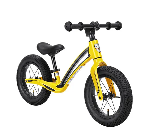 Montasen F805 12 Pollici Baby Balance Bike Senza pedali Camminatore per bambini regolabile...