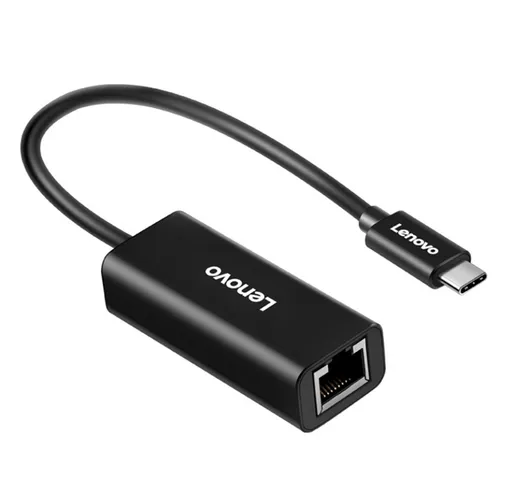 Lenovo USB Type-C a 1000M Gigabit LAN Hub Adattatore Gigabit Ethernet Rj45 Lan per MacBook...