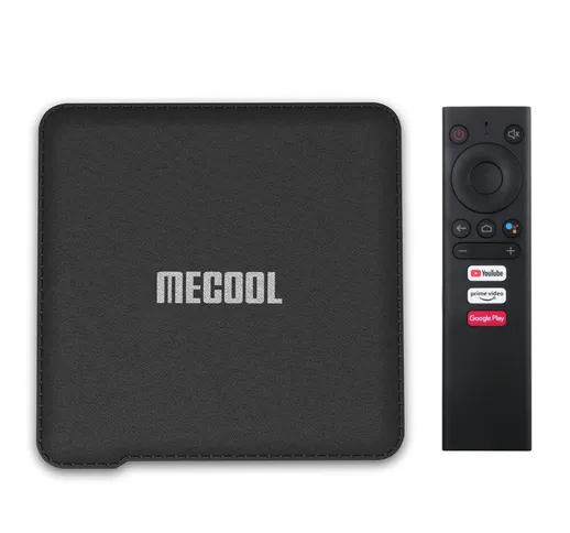 Mecool KM1 S905X3 ATV 4GB DDR RAM 64GB EMMC ROM Android 10.0 TV Scatola 2.4G 5G WIFI bluet...