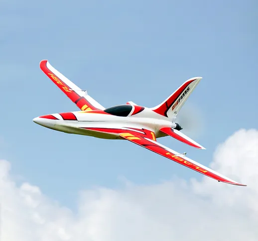 FMS 850mm Apertura alare Flash Alta velocità 180 km / h 4S Racer EPO RC Aeroplano PNP con...