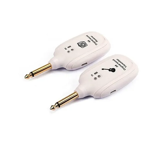 Trasmettitore audio wireless A8-TX / RX ricevitore Sistema per violino per basso elettrico