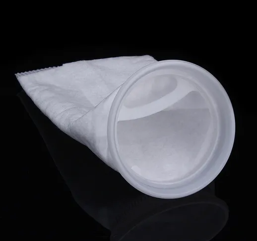 Filtro lavabile Borsa attrezzo filtro calzino filtro bianco serbatoio acquario 150-200um