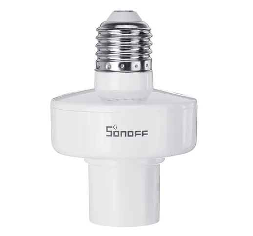 SONOFF® SlampherR2 E27 RF WiFi Smart lampada Adattatore per lampadina per supporto Lavora...