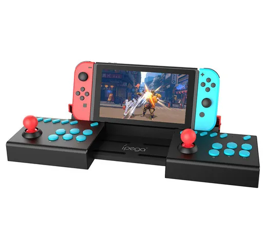 Controller Arcade iPega PG-SW002 Dual Rocker Joystick per Nintendo Switch Console di gioco...