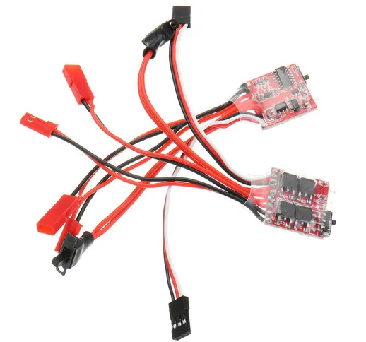 20/30A Mini Pennello Freno ESC 1/16 1/18 per pezzi di ricambio modello barca da arrampicat...