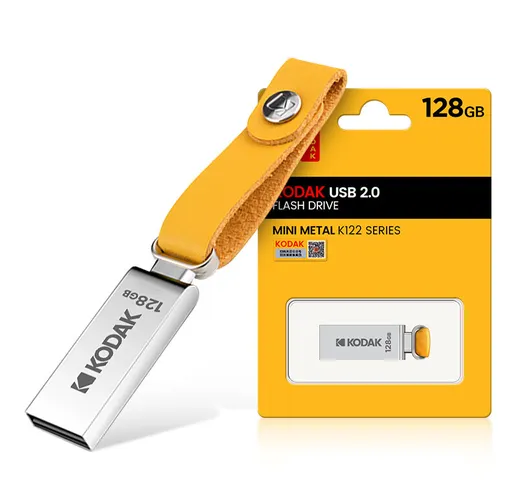 per KODAK K122 128GB Metallolo USB Flash Unità USB 2.0 Memoria Pendrive Disco U Disco per...