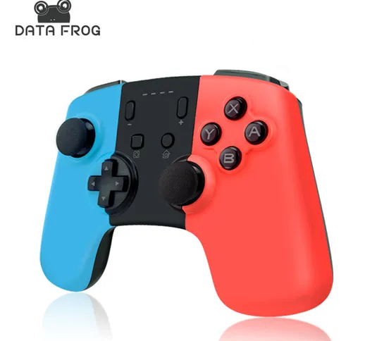 DATA FROG Controller di gioco wireless bluetooth Gamepad Joystick per Nintendo Switch cons...