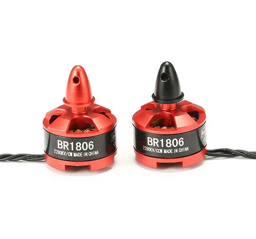 Racerstar Racing Edition 1806 BR1806 2280KV 1-3S motore senza spazzola CW / CCW per 250 26...