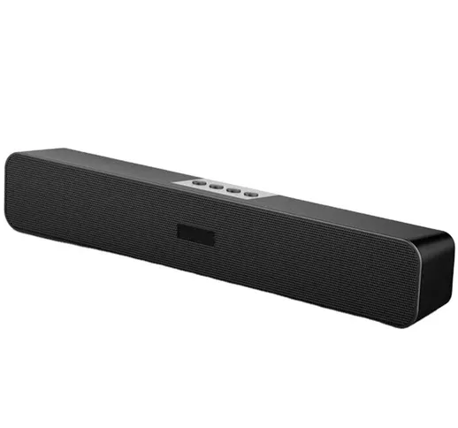 LEERFEI E91 Altoparlante TV Bluetooth Smart Soundbar senza fili Home Theater Echos Compute...