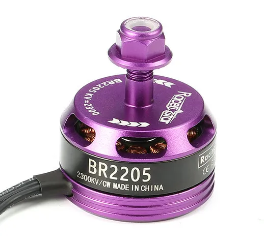 Racerstar Racing Edition 2205 BR2205 2300KV 2-4S motore senza spazzola Viola per X210 220...