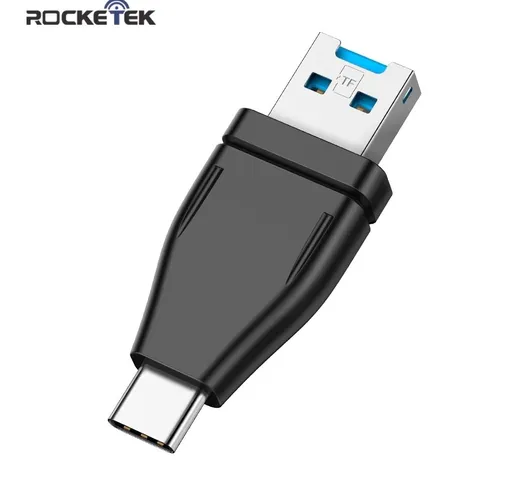 ROCKETEK CR16 Type-C Adattatore USB 3.0 Lettore di schede di memoria OTG per computer port...