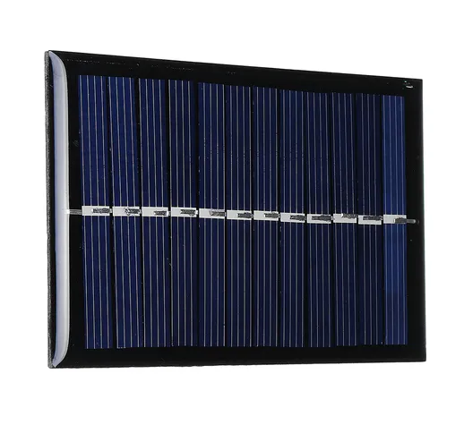 0.6W 6V 90 * 60 * 3mm Mini Epossidico Fotovoltaico solare Pannello Parte FAI DA TE