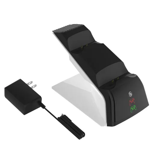 JYS PS5 Controller di gioco Tipo Base di ricarica per controller di gioco wireless PS5 Dop...